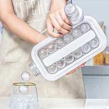 Ice Ball Maker Kettle Ice Tray Cup Storage Cube Ice Cube Mould Bottle Spherical