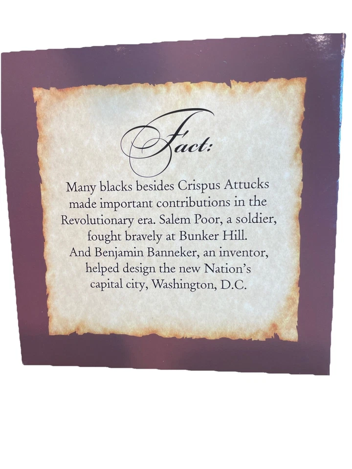 1998 Black Revolutionary War Patriots Silver Dollar Young Collector’s Edition - Image 4 of 4