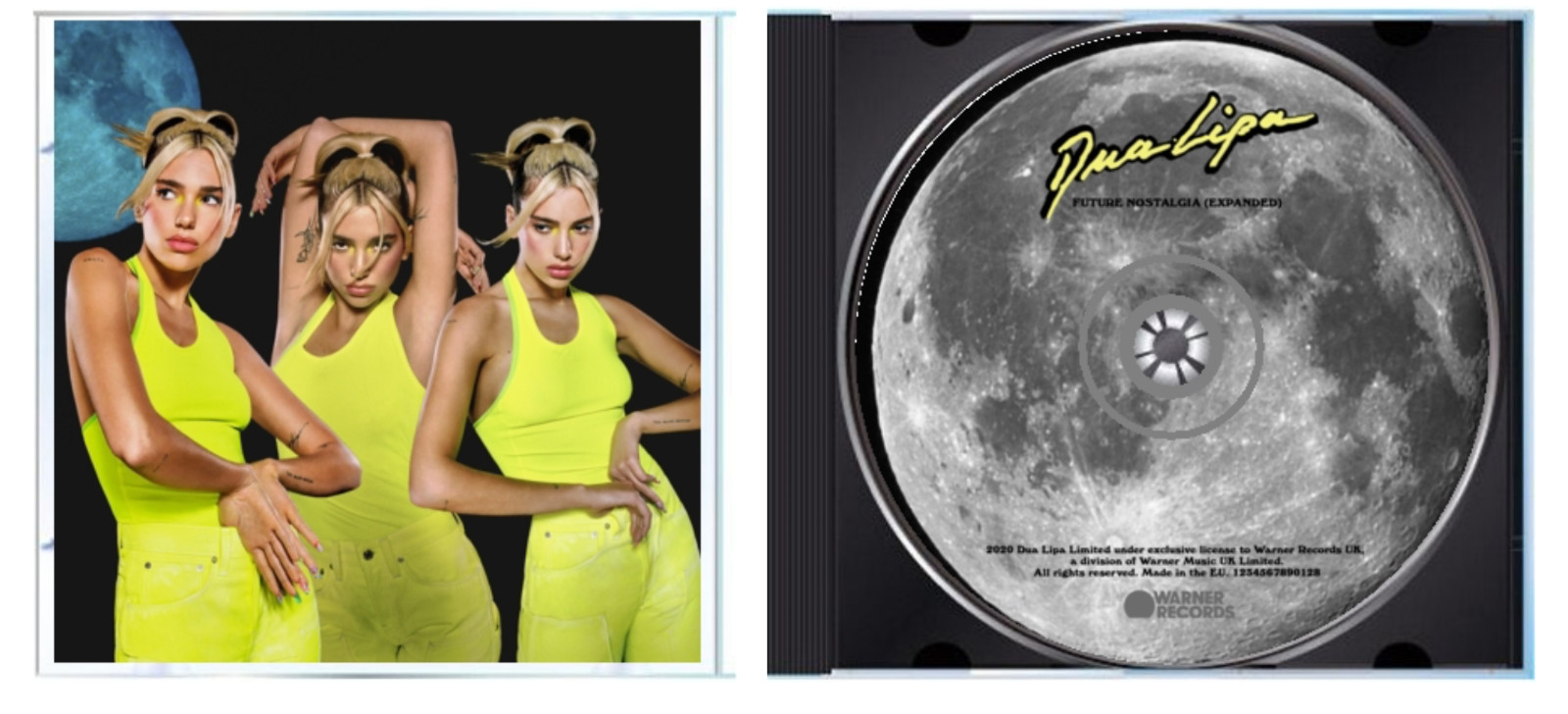 Dua Lipa - SIDE B Future Nostalgia CD Deluxe Album Unreleased