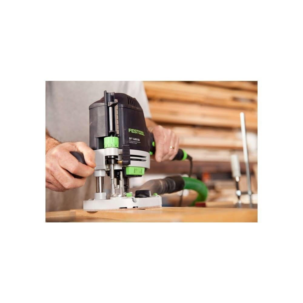 Trimming Knife Router Festool 578951 OF 1400 EQ-F-Plus Plunge Router | 1400W Precision Router ...