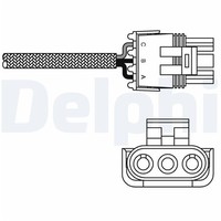 Delphi Lambdasonde Passend FüR Opel Ascona Astra Calibra Corsa Frontera Kadett
