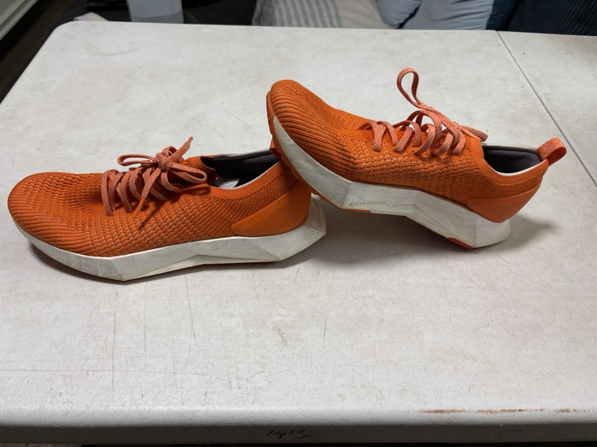 Allbirds Tree Flyer Sneakers Men\'s Size 10 Ivory Orange Walking Running Shoes Allbirds Tree Flyer Sneakers Men main image 3