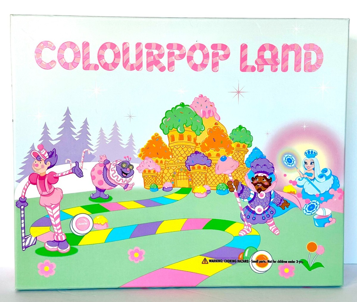 NEW Colourpop Land Candy Land Game PR Box Complete Collection