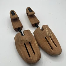 Allen Edmonds Spring-Loaded Cedar Wood Adjustable Shoe Tree Stretcher Size Large