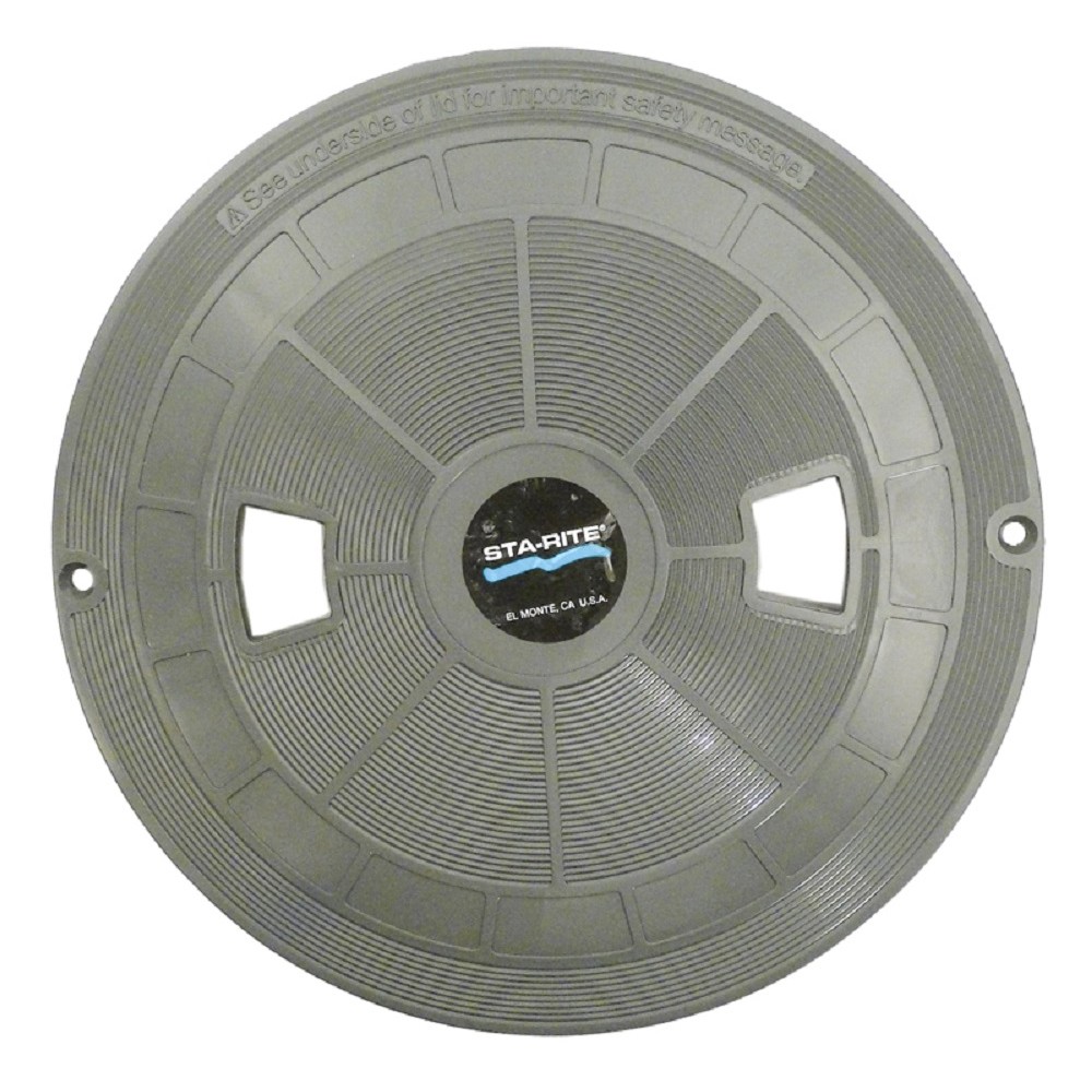 Pentair 08650-0058C Sta-Rite U-3 Skimmer Deck Lid Gray