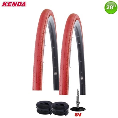 Kenda 28" Kontender K-196 Rennradreifen Mantel Rot ( 26-622 ) 700 x 26C - Bild 1 von 4