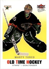 2007-08 Ultra Old Time Hockey #OT21 Marty Turco - HKY