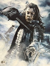 Javier Bardem Signed 11x14 Photo Pirates of the Caribbean Autograph Beckett