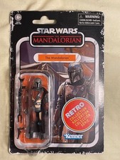 Star Wars retro Collection The Mandalorian 3.75  Action Figure New in Package