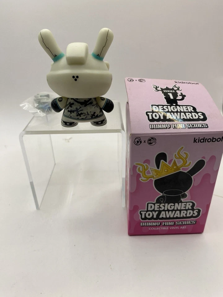 Quiccs X Kidrobot Ghost Mode BabyTeq 63 New In Box Includes K9 Dog - Image 2 of 2