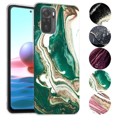 Silikon Schutz Hülle Motiv für Xiaomi Redmi Note 10 10S Handy Tasche Case Cover