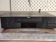 RCA VR617HF VCR Plus Hi-Fi Stereo 4 Head Video System VHS Player Tested & Works