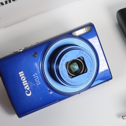 Canon Ixus 180 / Powershot Elph 190 20 Mp 8x Digital Kamera Dunkelblau, SD Card, - Photo 8/19