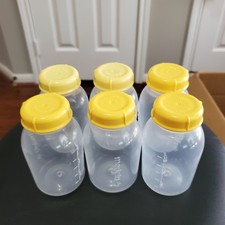 Medela Breast Milk Collection and Storage Bottles with Solid Lids - 6pk 5oz