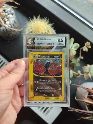 Houndoom H11 Aquapolis Holo Englisch BGS 8.5 NM-Mint Pokemon TCG Beckett 8.5