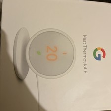 Google Nest Thermostat E White Smart Thermostat HF001235-GB