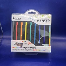 iCon Nintendo DS DSi Rainbow Stylus Pack  Travel Case
