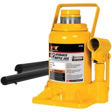 W1643 Low-profile Heavy Duty Bottle Jack - 12 Ton Lift For Safe Vehicle Repairs