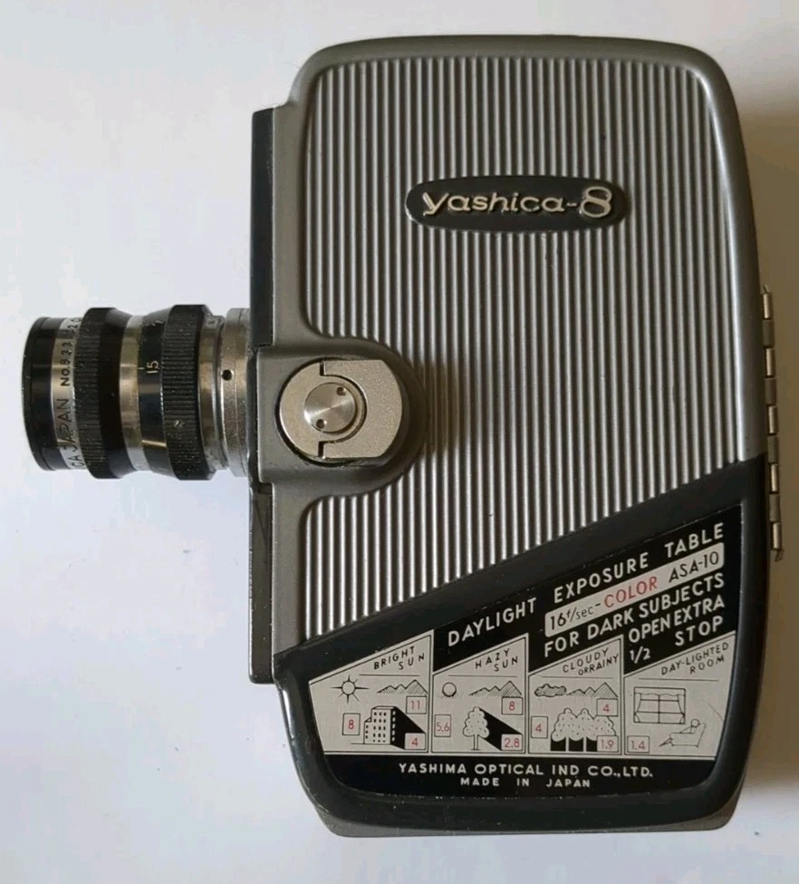 Yashica Standard 8 mm Vintage Movie Cameras for sale - eBay