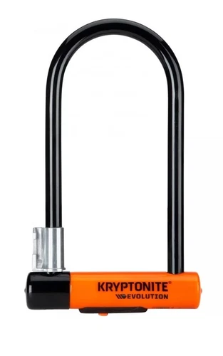 Kryptonite Evolution Standard Bike Lock With Flexframe Bracket Sold Secure Gold - Picture 1 of 8