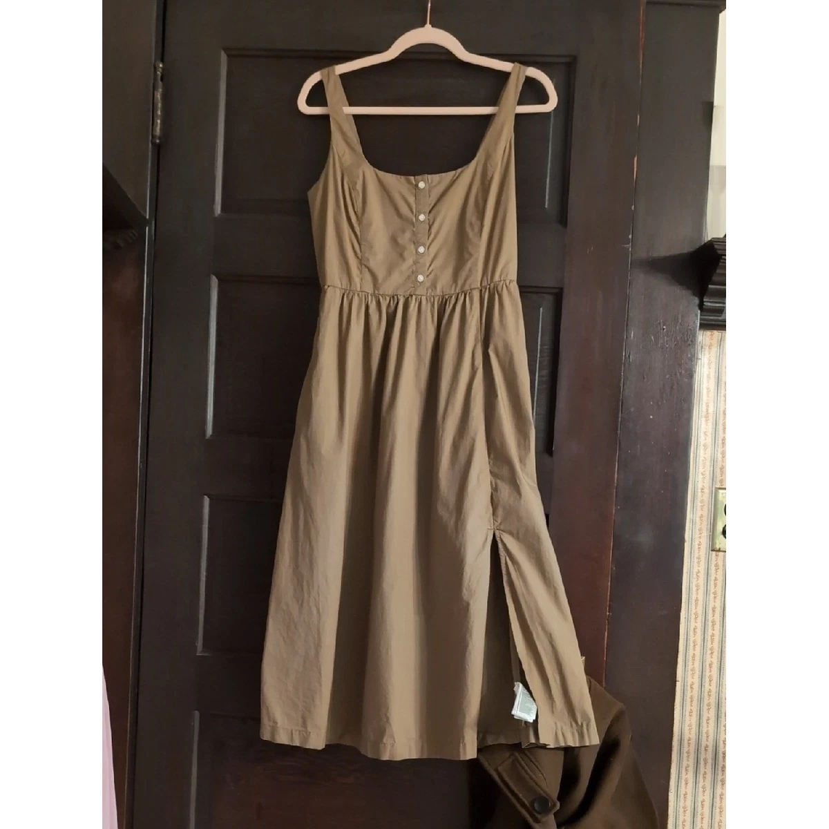 fern midi shirt dress Marine Layer - Lexi Rib Sun-In Scoop Neck Dress