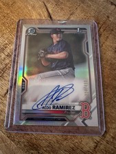 2021 Bowman Chrome Aldo Ramirez #CPA-ARA Refractor Auto /499