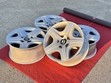 19" Bentley Continental GT Wheel Set GTC 9x19 Rim Silver 3W0601025H OEM Set Of 4