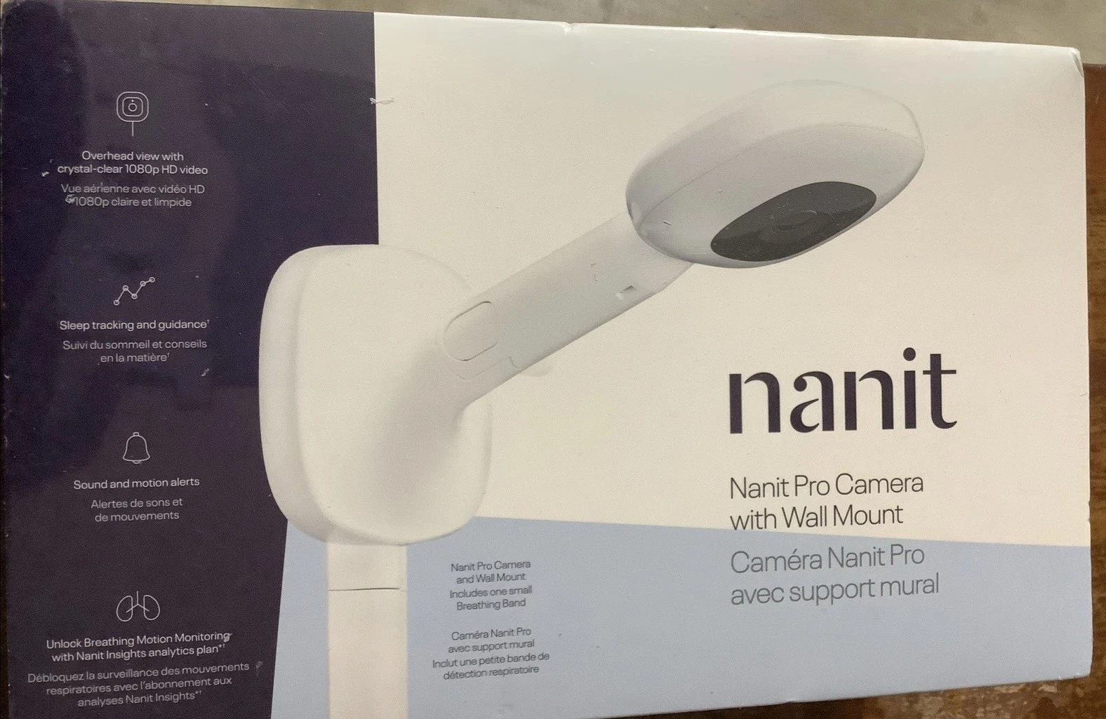 Nanit Pro N311US HD Baby Camera with Sleep Tracking and Breathing Monitoring...