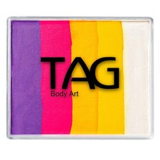 TAG Face and Body Paint Sunset Split Cake 50g Professional Theatrical Makeup
