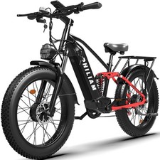 26 Zoll Elektrofahrrad 2000W 52V 23AH Dual Motor E-MountainBike 50KM/H …
