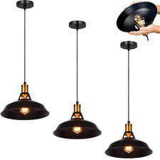 Image of Pendant Light Fitting Industrial Hanging Retro Lamp Ceiling Light Kitchen Island