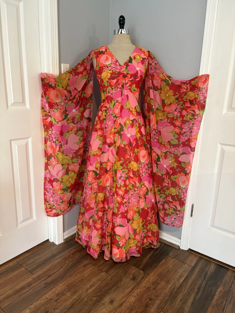 Chiffon 1960s Vintage Dresses for Women for sale - eBay