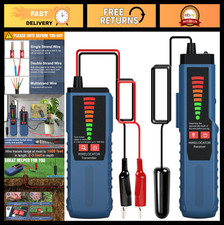 Underground Wire Locator Cable Detector with Earphone - Find Buried Cables B