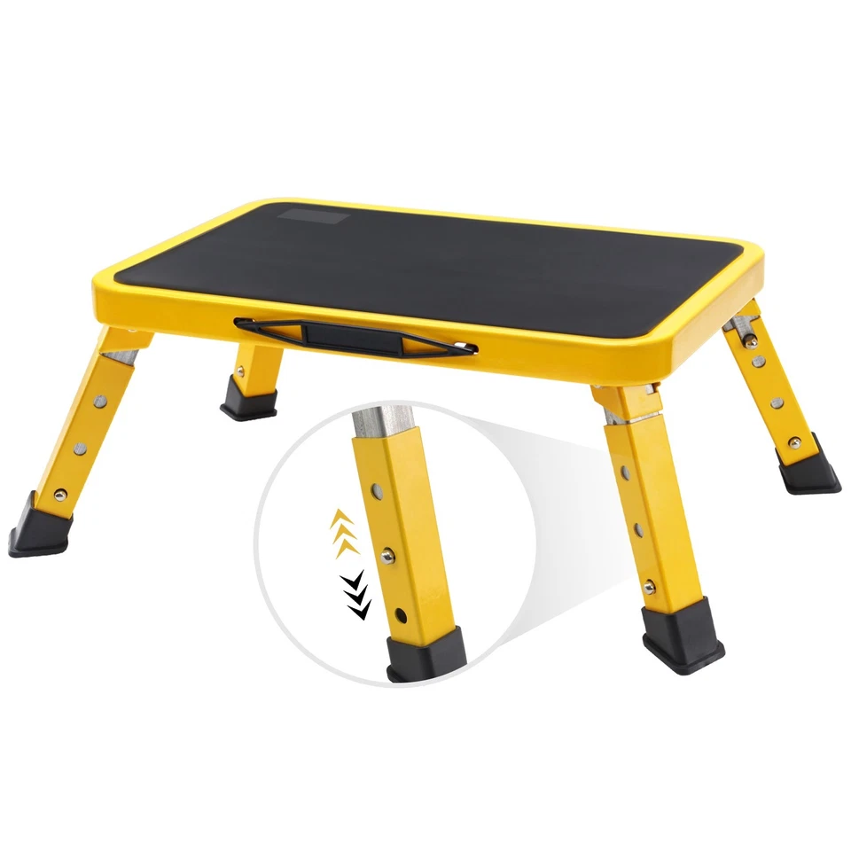 Klapptritt Klapphocker Tritthocker Tritt Hocker Trittleiter Trittstufe Metall  - Bild 2 von 4