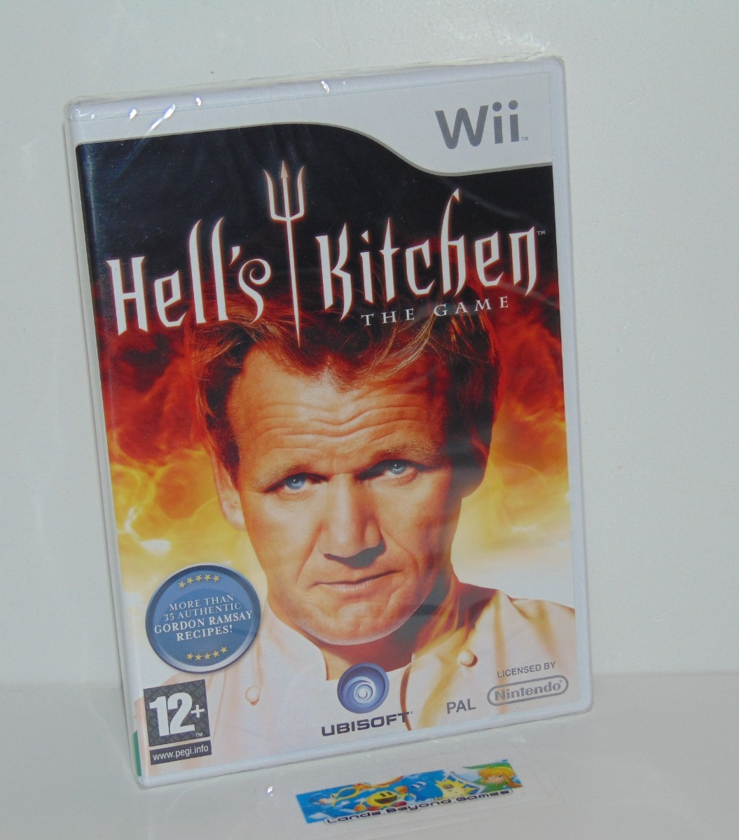 Hell's Kitchen The Game Nintendo Wii Gordon Ramsay (UK PAL) Factory Sealed