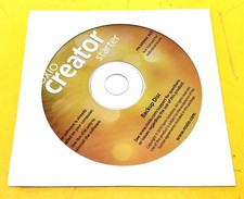                 Roxio Creator Starter Backup Software CD Disc