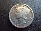 1943 P Mercury Dime Coin - #3