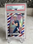 2024 Panini Prizm - Rookies Drake Maye #329 Red White & Blue Prizm (RC) PSA 9