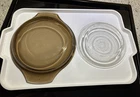 Vintage Pyrex Australia Round Casserole Dish & Lid Set