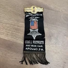 Grand Army of the Republic Badge Ribbon In Memoriam Apollo Pennsylvania Post 89