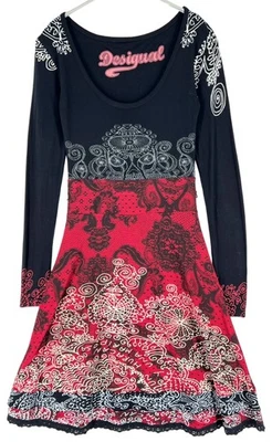 Robe Longue Sans Manches à Col Rond Desigual Femme Taille S - Photo 1/4
