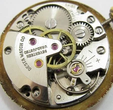 FHF 6680 17 jewels sweep second Desta watch movement for parts ...