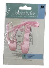 Ballet Slippers~Dimension Scrapbook Sticker Embellishment~Jolee's By You~VTG~New