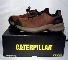 NEW CATERPILLAR MENS STREAMLINE 2.0 LEATHER COMPOSITE TOE WORK SHOE BOOT SZ 10