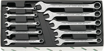 Stahlwille SET COMBINATION SPANNERS 96404812 Set with  10 Psc. 13A/10 KT
