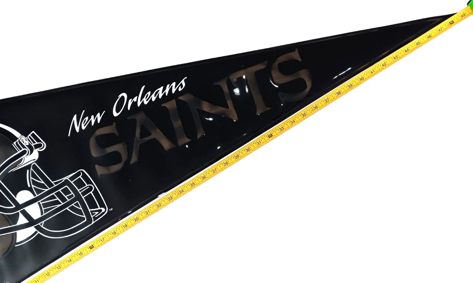 DE COLECCIÓN New Orleans Saints NFL SUPER Banderín (49x20) | RARO Banner Coleccionista Nuevo de Lote Antiguo Foto 4 de 4