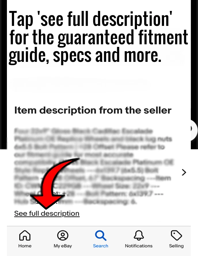 (4) 22x9 Satin Black 10-Spoke Denali Premium Wheels for GMC Sierra Tahoe Yukon - Image 4 of 4