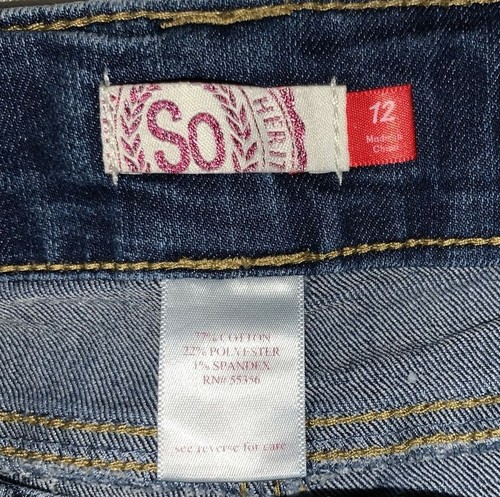 SO Blue Jeans, Youth Size 12, Excellent condition - Picture 3 of 5