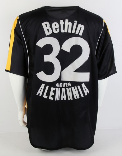 Alemannia Aachen Spielertrikot Shirt match issued 2001/2002 Benthin Fehldruck - Bild 2 von 6