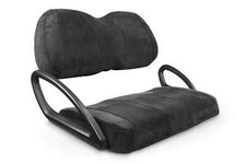 BLACK VELOUR GOLF CART SEAT COVERS for the Club Car Precedent